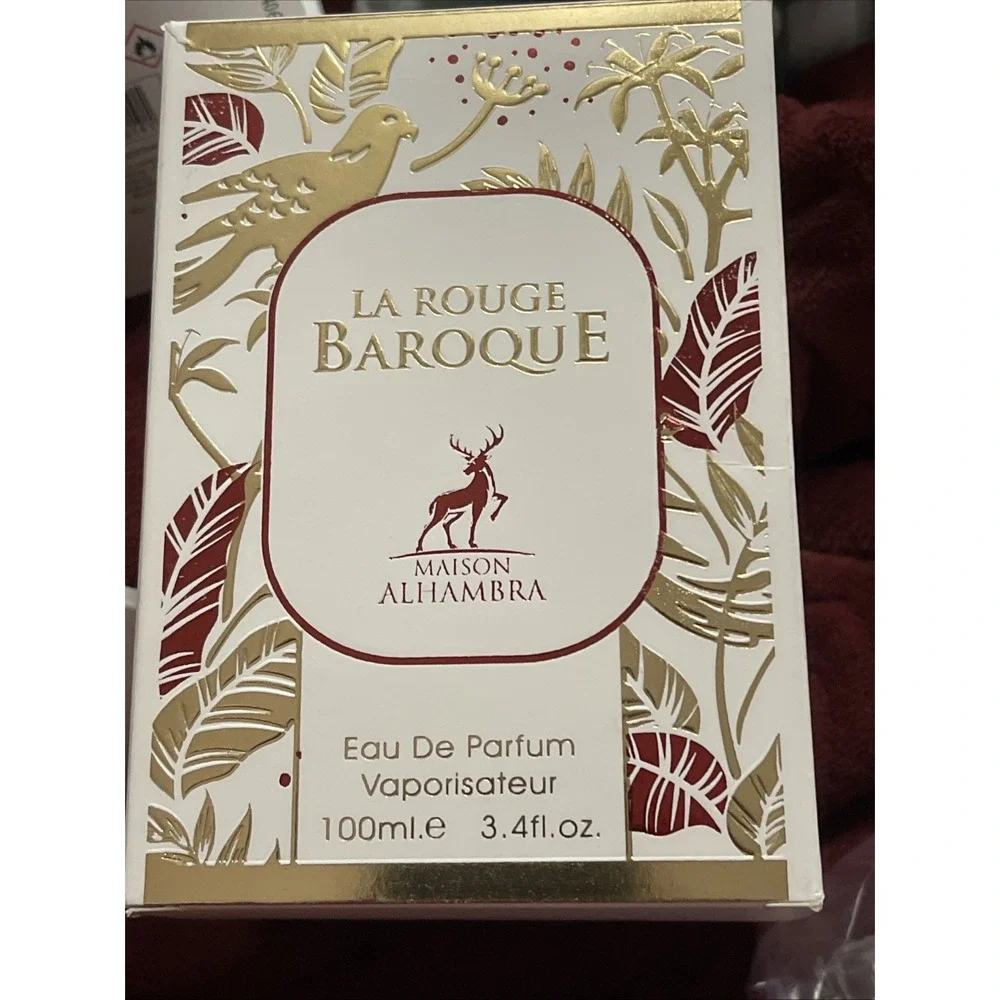 New In Box Maison Alhambra Baroque La Rouge EDP Spray 3.4 Oz Unisex Gift Wedding